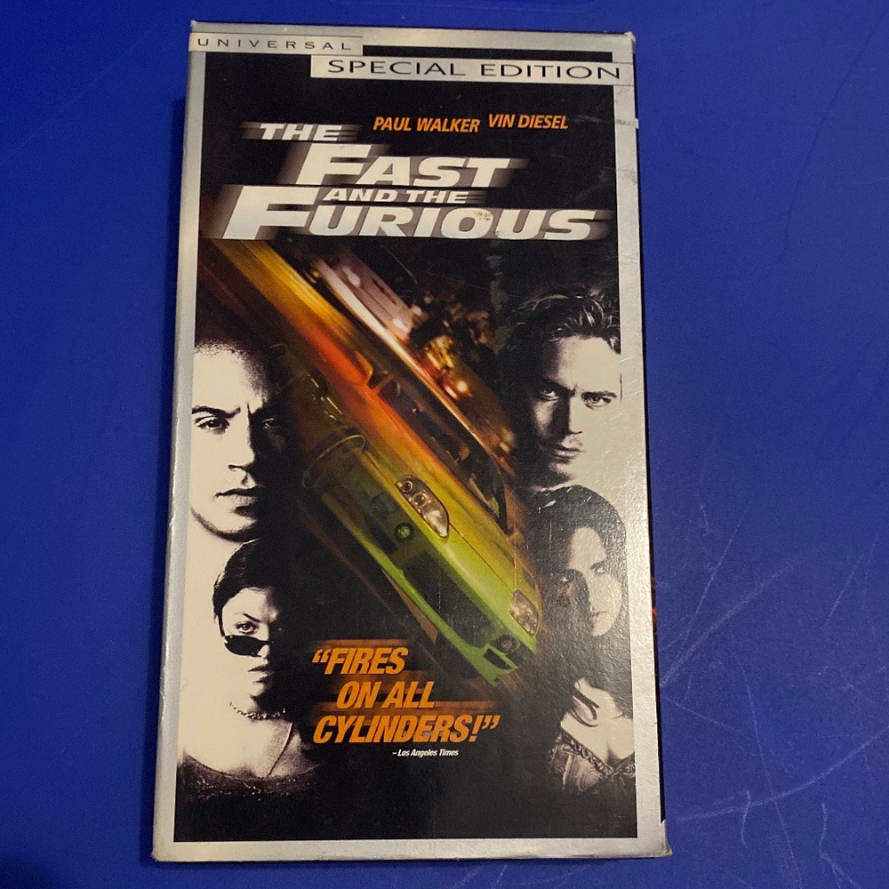 *5/$25* The Fast & The Furious VHS